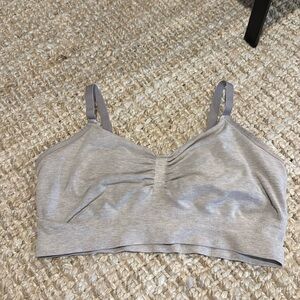 Sublime® Bamboo Hands-Free Pumping Lounge & Sleep Bra- size large